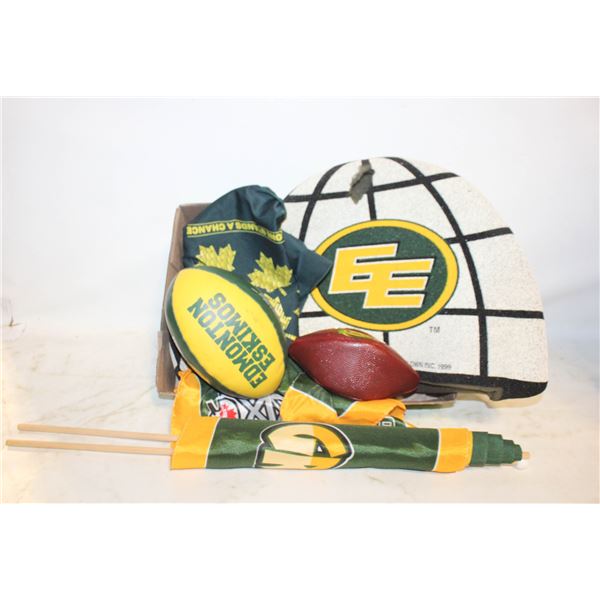 VINTAGE EDMONTON ESKIMOS COLLECTABLE ITEMS