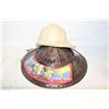Image 1 : ASIAN CONICAL RICE HAT WITH VIETMANESE SAFARI