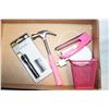 Image 1 : PINK DESK ITEMS + CELLPHONE WIRELESS