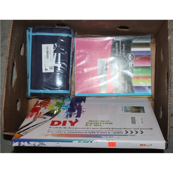 FLAT OF NEW ART ACCESSORIES + CLASSROOM HANGING-