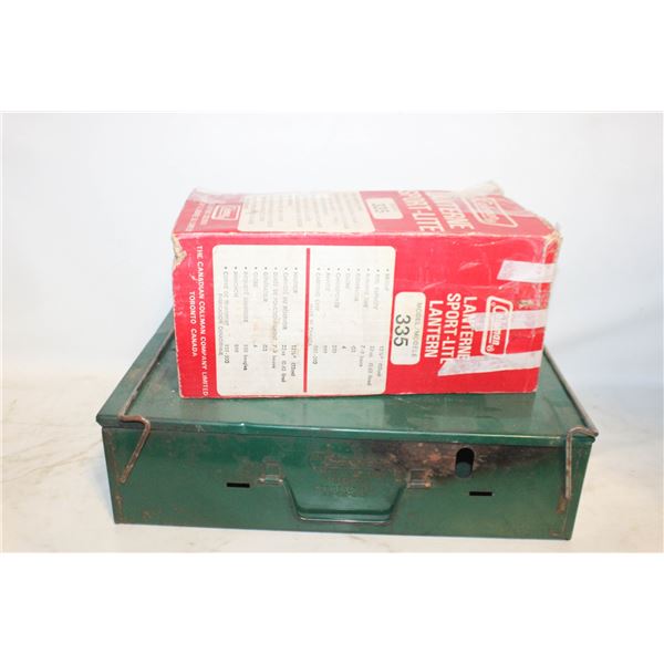 VTG COLEMAN SPORT LITE LANTERN 335 W BOX WILL