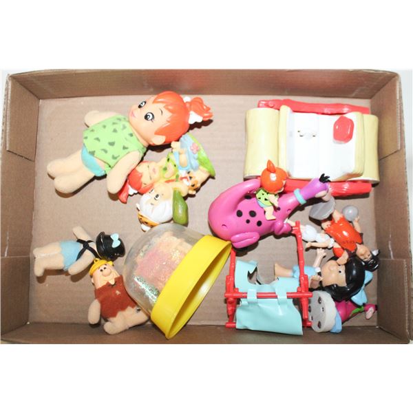 LOT VINTAGE FLINTSTONES COLLECTABLES