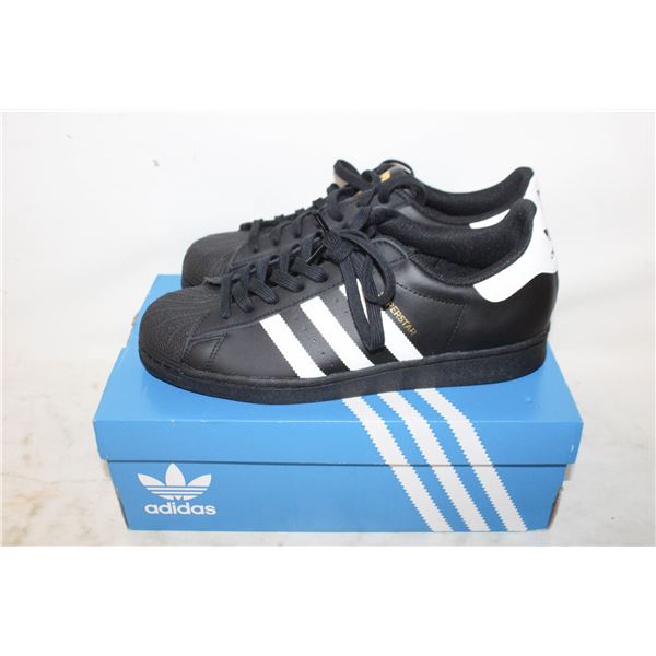 NEW ADIDAS SUPERSTAR CLASSIC B&W SIZE 9