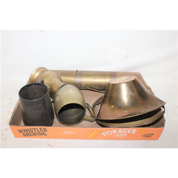 VINTAGE BRASS ITEMS