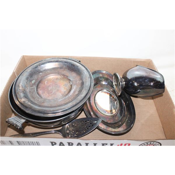 SILVER PLATED SERVING SET (5PCS)