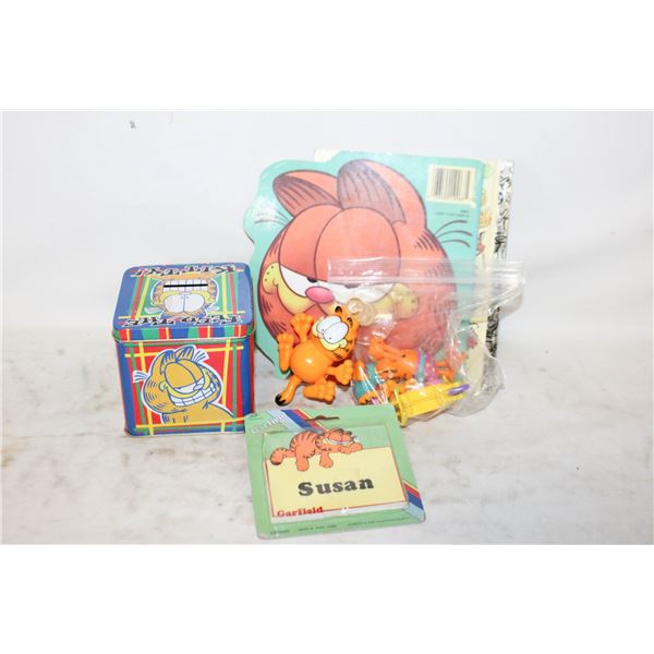 MIX LOT VINTAGE GARFIELD COLLECTABLES