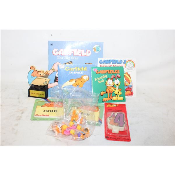 MIX LOT VINTAGE GARFIELD COLLECTABLES