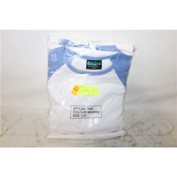 NEW 2PK GRACE COTTON SWEATSHIRTS