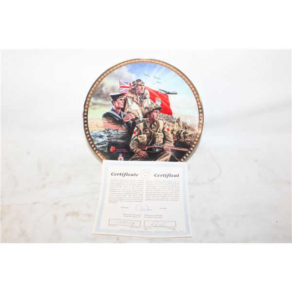 FIRST ISSUE DAVID CRAIG SIGNED "WE STAND ON GUARD