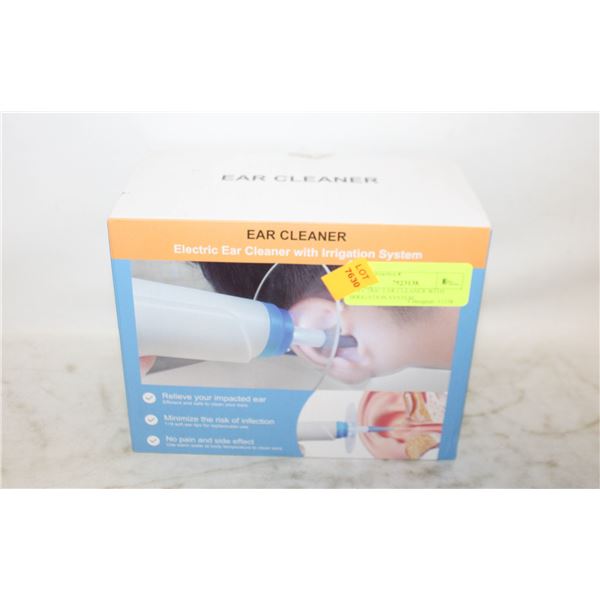 ELECTRIC EAR CLEANER WITH IRRIGATION SYSTEM,