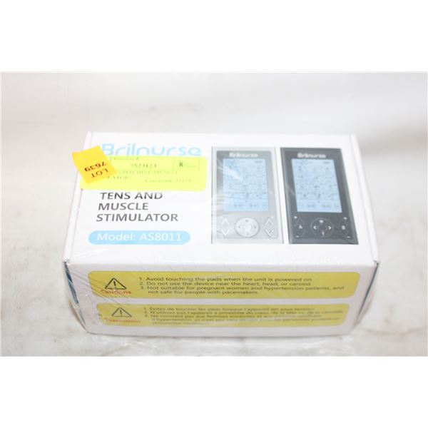 NEW TENS MACHINE MUSCLE STIMULATOR,