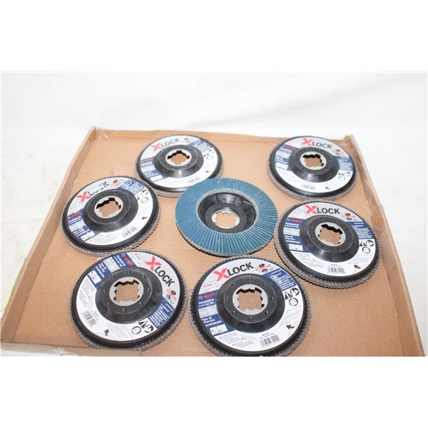 7 PIECE 4.5 IN. XLOCK ARBOR TYPE 29 120 GRIT