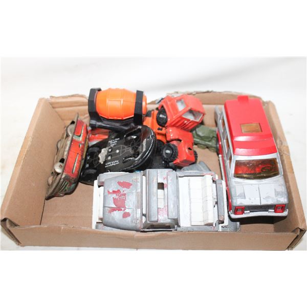 LOT VTG DIECAST/TIN/METAL FROM 50'S AND UP