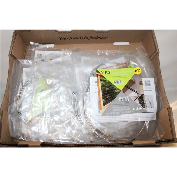 SEALED (X17) VISTA RAIL INFILL KIT'S