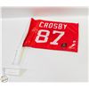 Image 1 : SIDNEY CROSBY CAR FLAG OLYMPICS AUTO-SIGNATURES