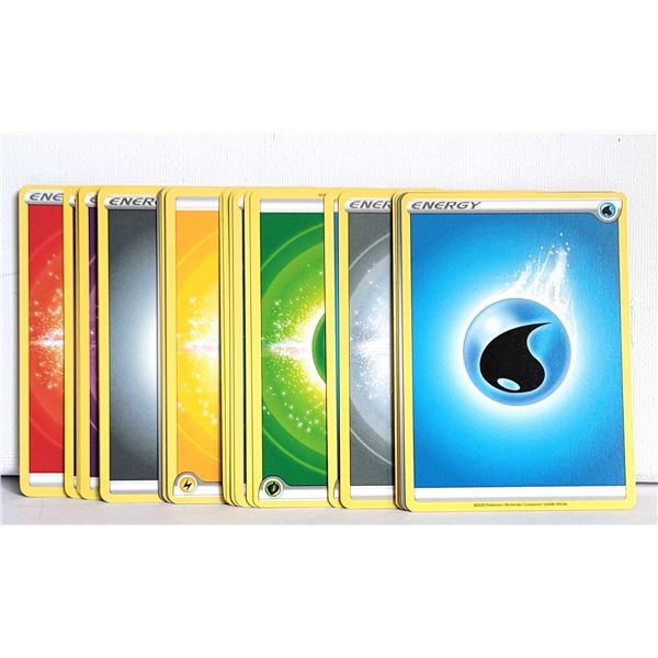 2) LOT OF 25 ENERGY POKEMON CARDS