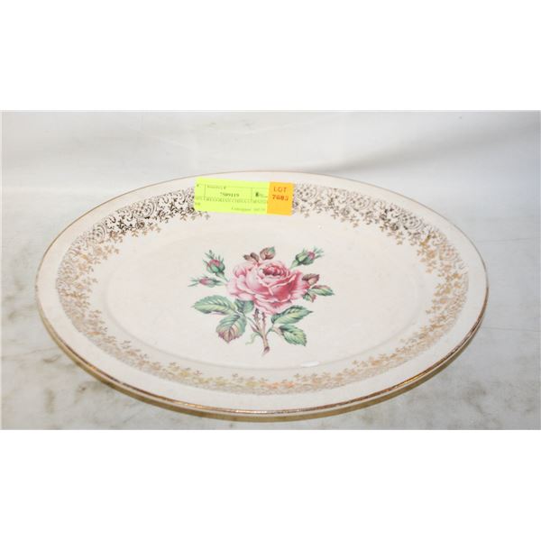 1950'S GREGORIAN CHINA CORNISH ROSE