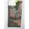 Image 1 : THOMAS KINKADE WALL HANGING 27" X 27"