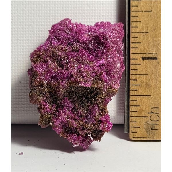 9)  NATURAL RED CORUNDUM 22.6 GRAMS