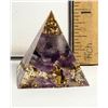 Image 1 : 14)  NATURAL AMETHYST AND PYRITE