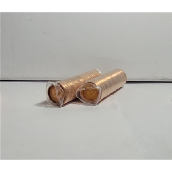 24)    LOT OF 2 COMPLETE ROLLS OF