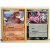 Image 1 : 3)  LOT OF 2 POKEMON 2006 CARDS: