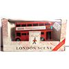 Image 1 : HAMLOYS DOUBLE DECKER LONDON SCENE MODLE BUS