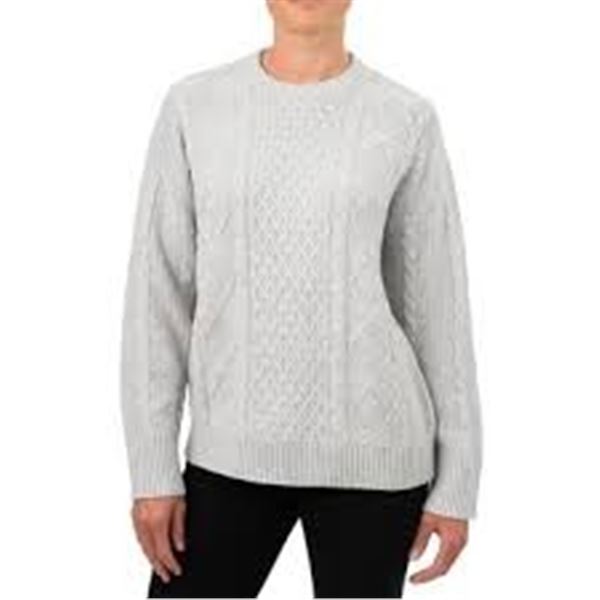 NEW KERSH MERINO SWEATER GREY SMALL
