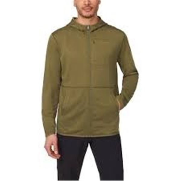 NEW MENS MERRELL ZIP HOODIE GREEN MEDIUM