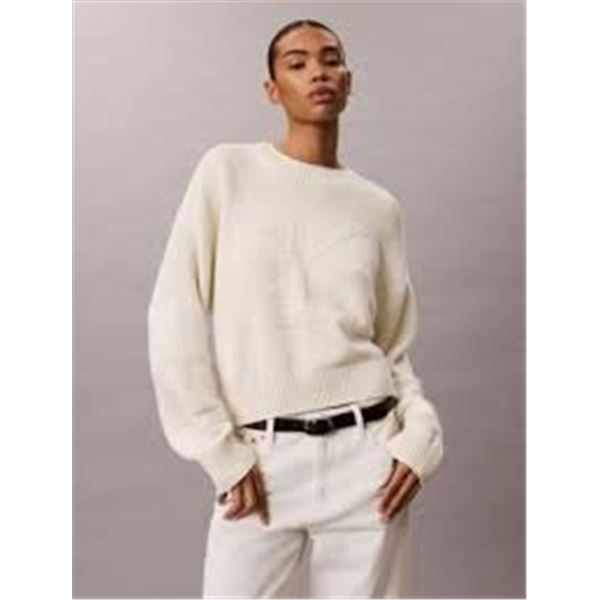 NEW CALVIN KLEIN CREW SWEATER MEDIUM