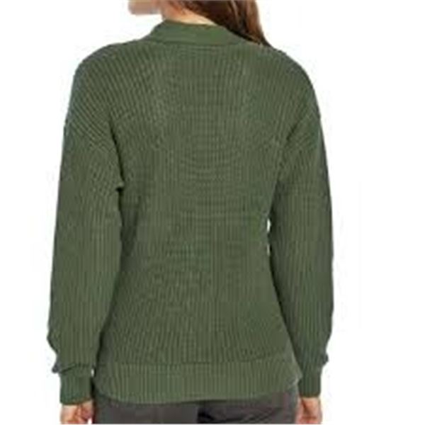 NEW WOMENS GAP CARDIGAN GREEN MEDIUM