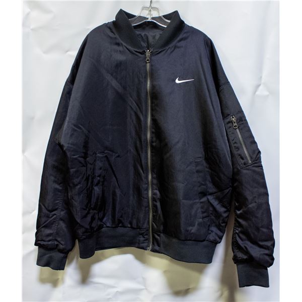 MENS L NIKE REVERSIBLE BLACK JACKET