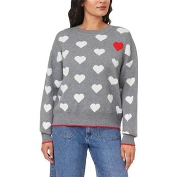 NEW SCOTCH AND SODA AMSTERDAM HEART SWEATER MED
