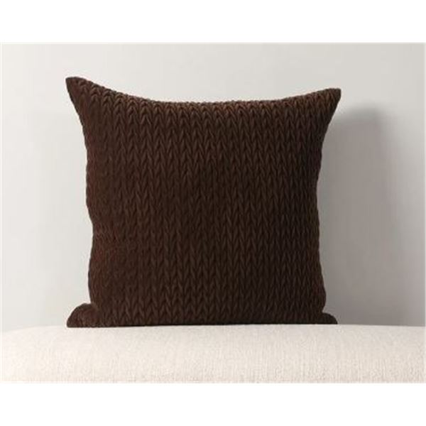 NEW HOME RETREAT DECORATIVE CUSHION COVER BROWN