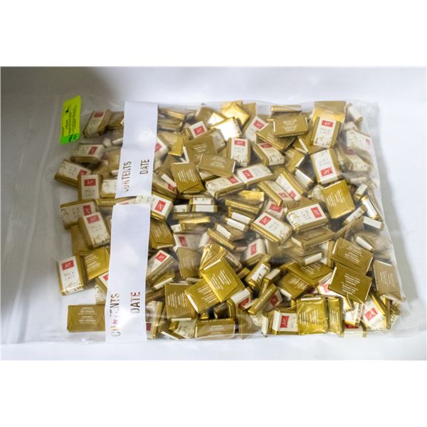 BAG OF SWISS DELICE MILK CHOCOLATE WITH HAZELNUTS