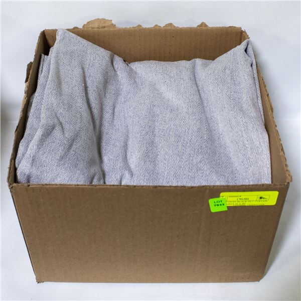 BEAUTYREST BLACK OUT CURTAIN LIGHT GREY 52 X 90"