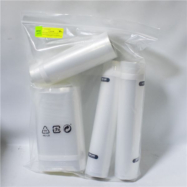 BAG OF KIRKLAND VACUUM SEALING BAGS VARIETY PACK