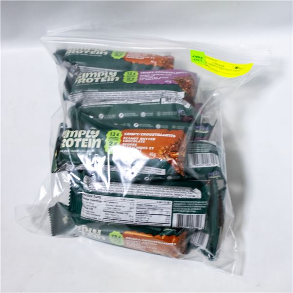 BAG OF 17 SIMPLY PROTEIN CRISPY SNACK BARS