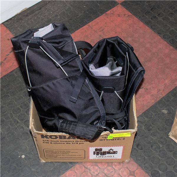 SHARPER IMAGE AIR COMPRESSION LEG MASSAGER BOOTS