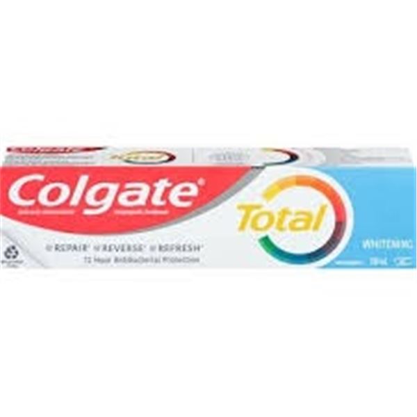 NEW 4 PACK OF COLGATE TOTAL, FRESH WHITENING