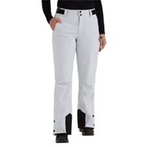 NEW LADIES SUNICE SNOW PANTS WHITE SMALL