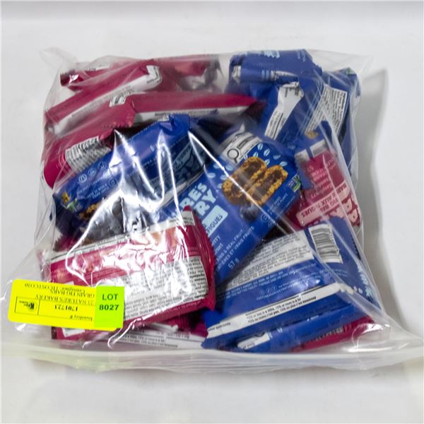 BAG OF 23 NATURE'S BAKERY WHOLE GRAIN FIG BARS