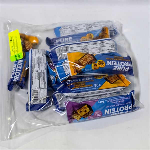 BAG OF 14 PURE PROTEIN BARS VARIETY PACK 14 X 50G