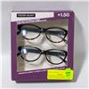 Image 1 : NEW 2 PACK FOSTER GRANT BLUE LIGHT READING GLASSES