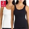 Image 1 : NEW 2 PK FRANK & OAK WOMENS CONTOUR TANK SIZE XL