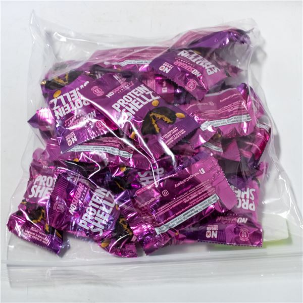 BAG OF 25 NO-SUGAR COMPANY PROTEIN SHELLS 25 X 22G