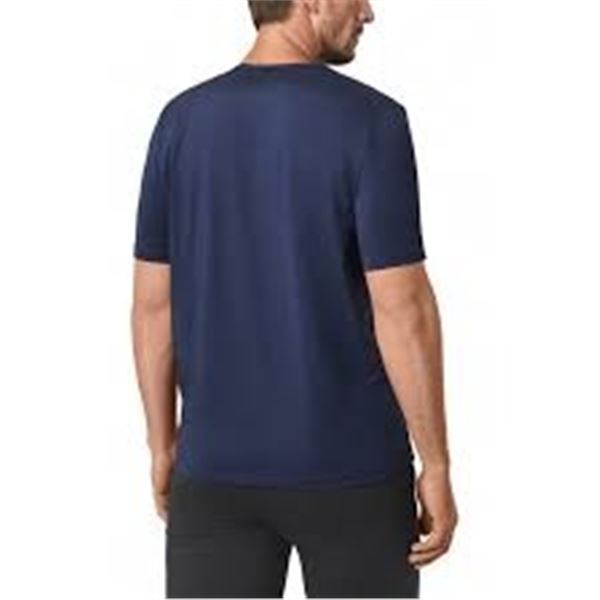 NEW 2 PK MONDETTA MENS MESH BACK TEE SHIRTS SZ LG