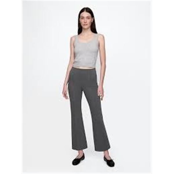 NEW WOMENS GAP KNIT PANTS GREY MEDIUM