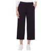 Image 1 : NEW S.C. & CO. PULL ON WIDE LEG GAUCHO PANTS BLACK