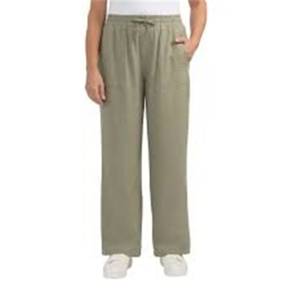 NEW WOMENS FRANK + OAK LINEN PANTS XL